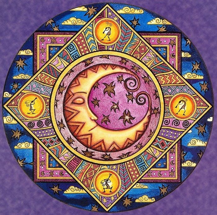 Celestial Mandala Sun Moon