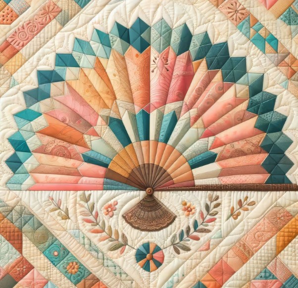 Folded Fan Quilt