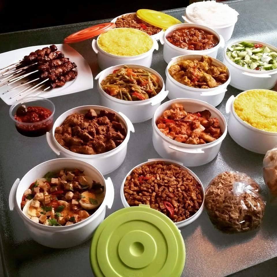 Indonesian Food Spread