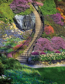 Butchart Gardens Staircase