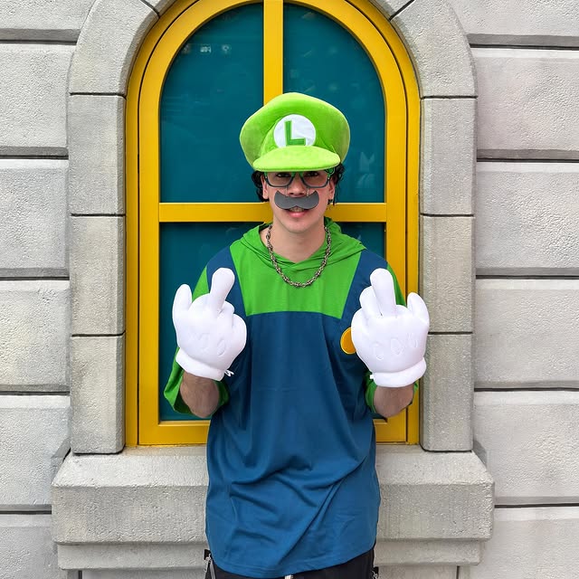 Luigi Cosplay Portrait