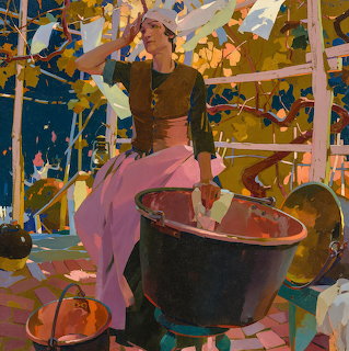 Washerwomen, Walter H. Everett