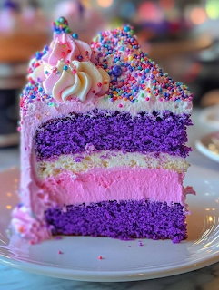 Purple Layer Cake