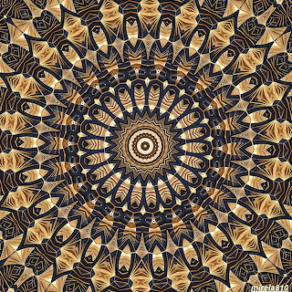 Ornate Golden Mandala