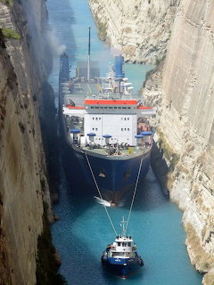 Ship in Canal