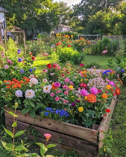 Colorful Garden Flowers