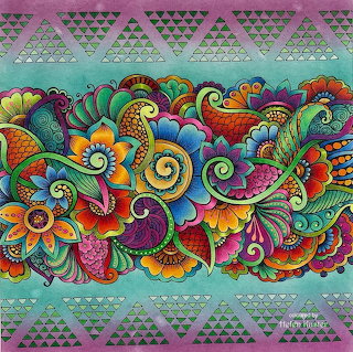 Ornate Floral Mandala Pattern