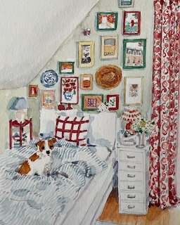 Naive Art Bedroom