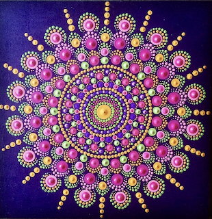 Dotted Mandala Art