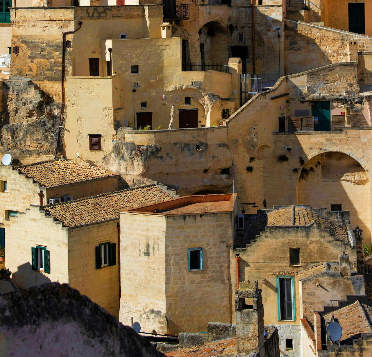 Ancient Italian Stone Village