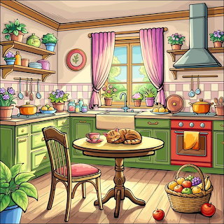 Cozy Kitchen Interior