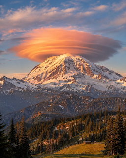 Mt. Rainier Sunset
