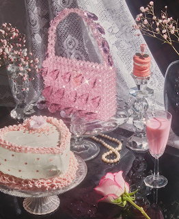 Pink Purse Still Life
