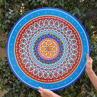 Intricate Mandala Art Circle