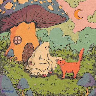 Cat Ghost Mushroom House