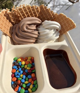 Swirled Ice Cream Cones