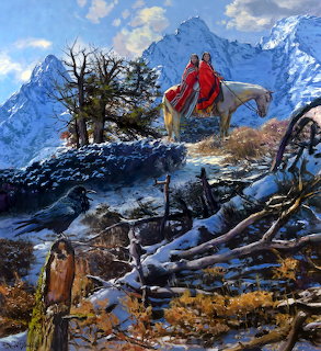 Riders in Snow