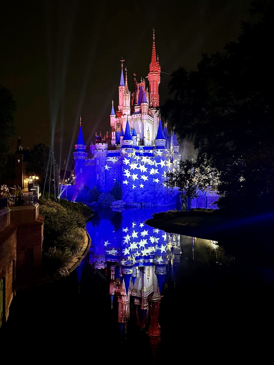 Cinderella Castle Night Lights