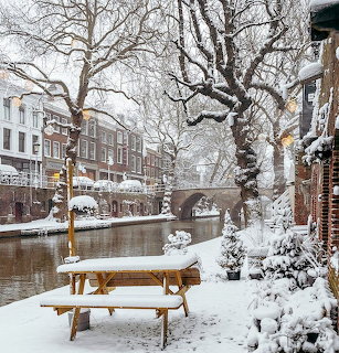 Oude Gracht Utrecht Winter