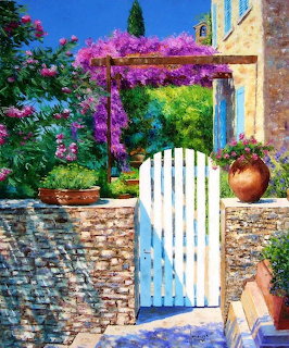 Mediterranean Garden Gate
