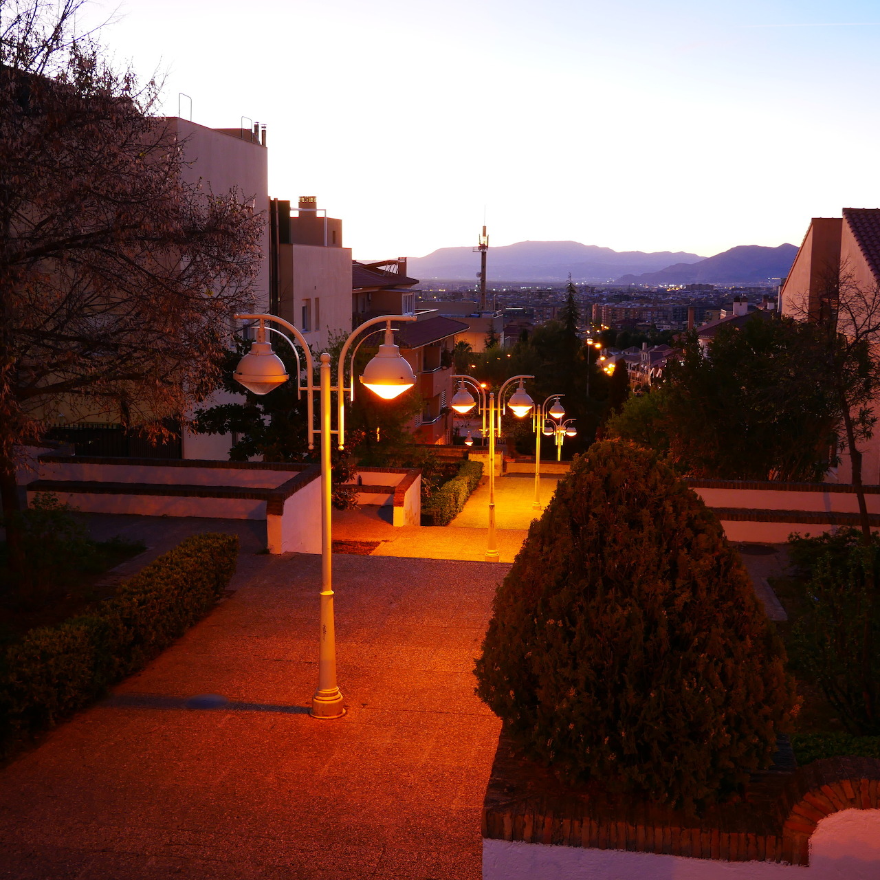 Granada Twilight Street