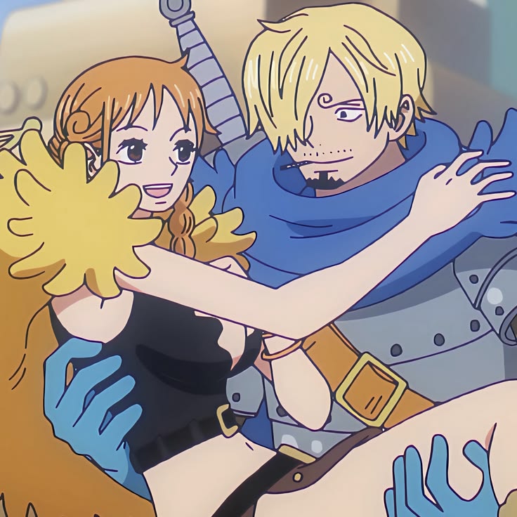 Nami and Sanji