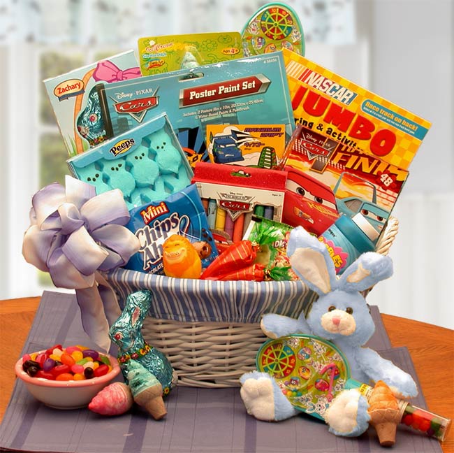 Easter Basket with Toys