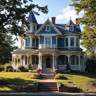 Victorian Blue House