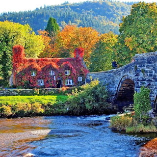 Stone Bridge Autumn Cottage