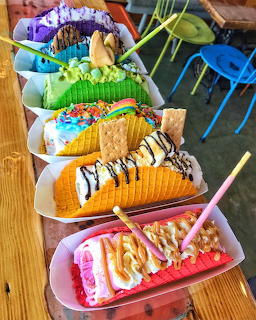 Ice Cream Desserts Display