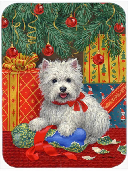 Westie Christmas Dog
