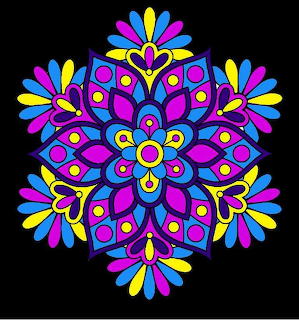 Vibrant Mandala 1851