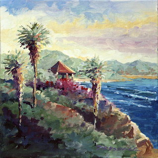 Coastal California Oil Painting
