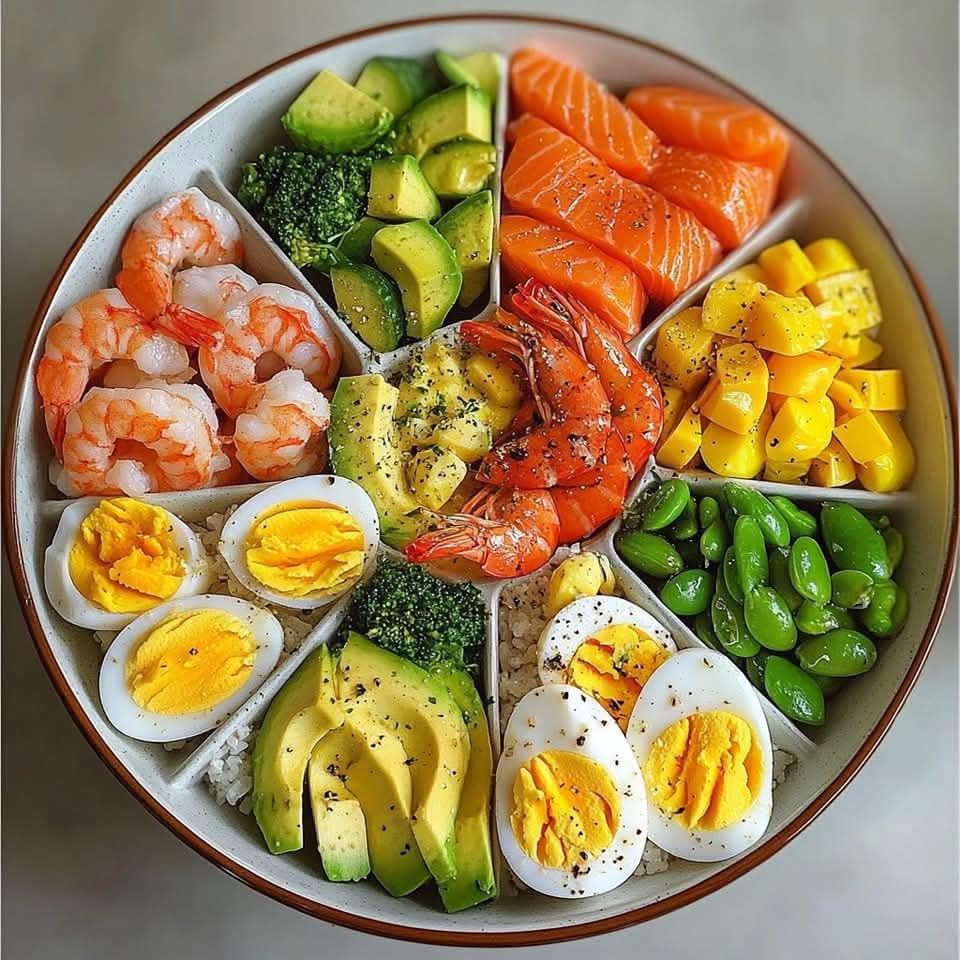 Healthy Food Bowl Platter