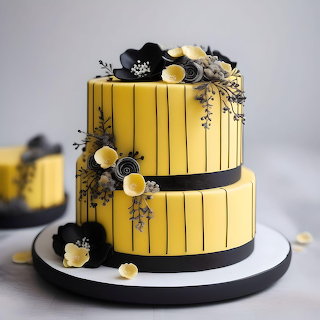 Black Yellow Cake