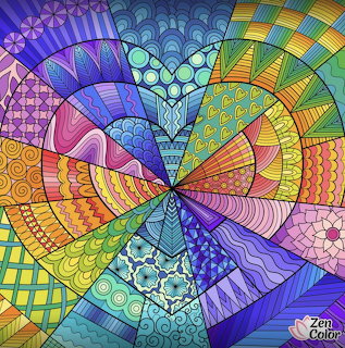 Colorful Abstract Mandala