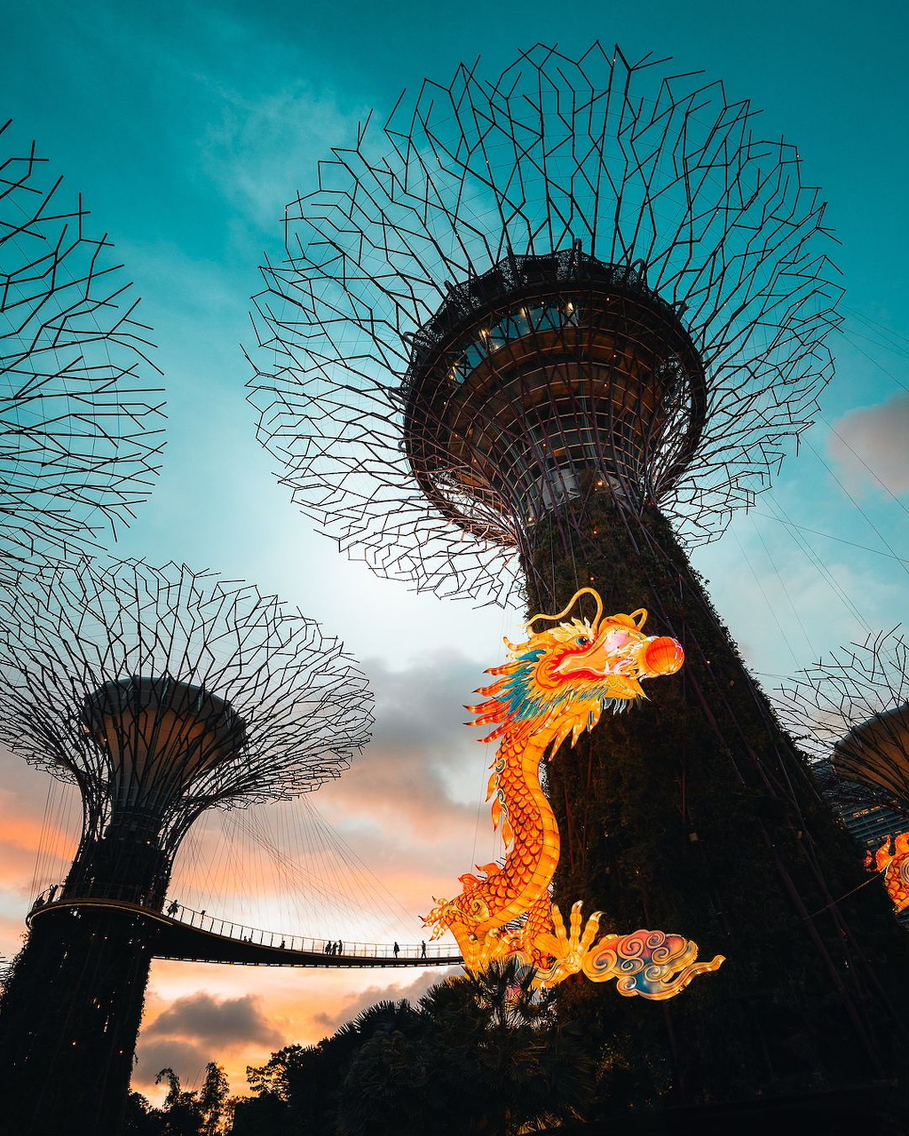 Supertrees Dragon Singapore