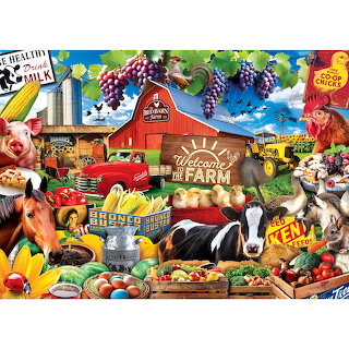 Farm Harvest Collage