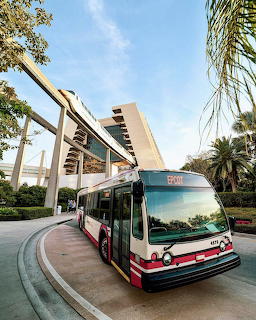 Disney Resort Bus Stop