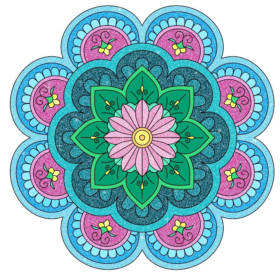 Floral Mandala Design