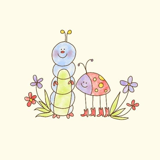 Cute Bug Illustration