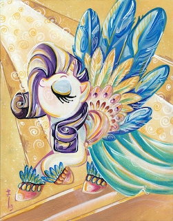 Rarity My Little Pony Painting