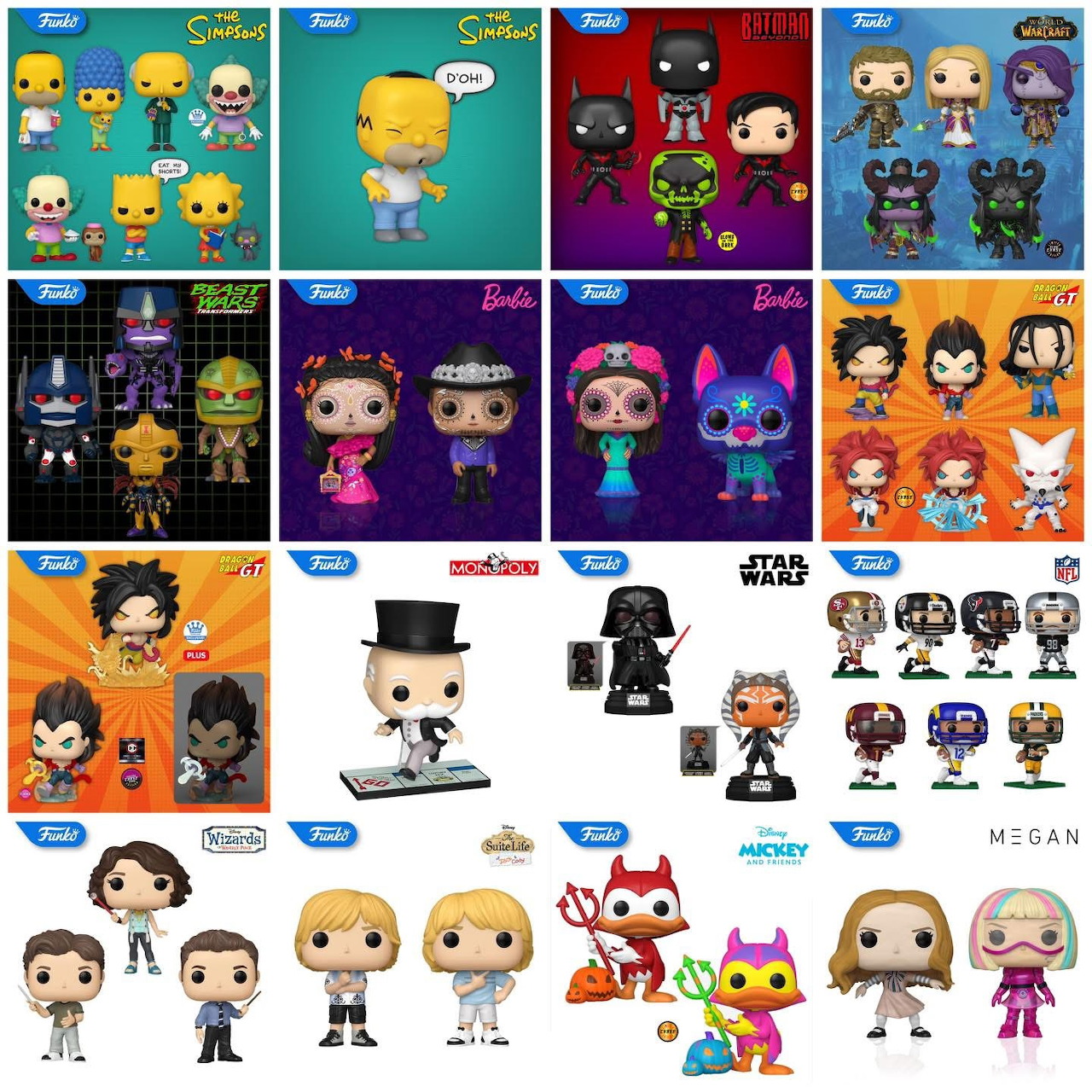Funko Pop Vinyl Figures