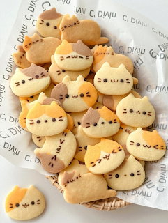 Cat-Shaped Cookies
