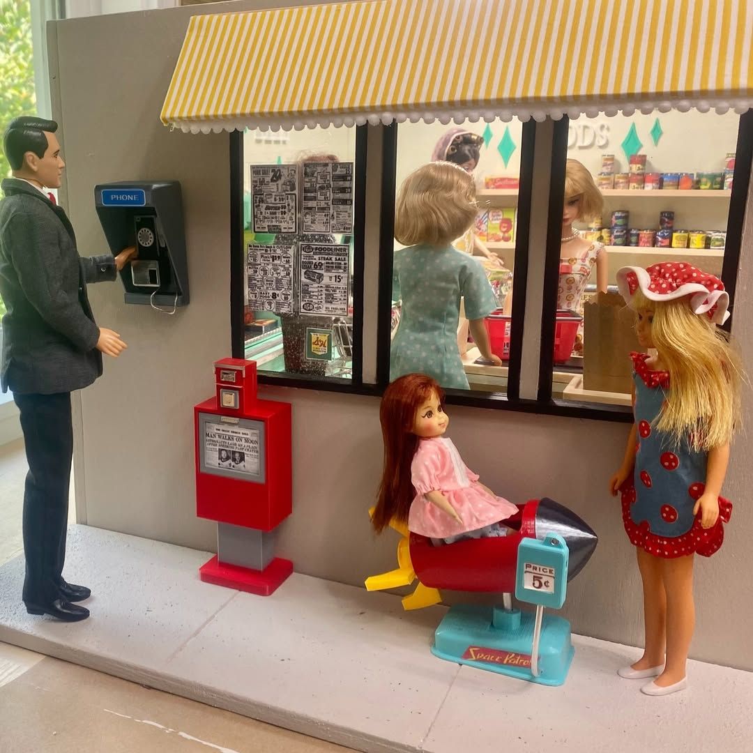 Dolls at Toy Shop