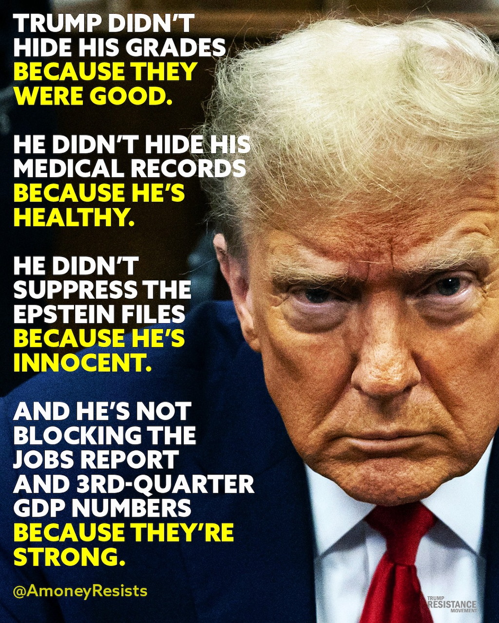 Trump Political Meme Image