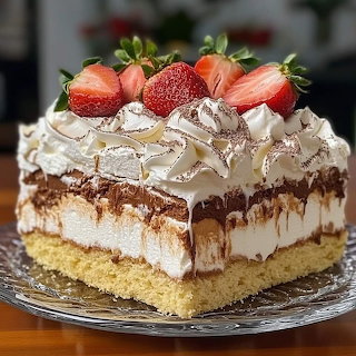 Strawberry Cream Cake