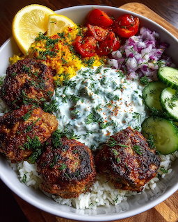 Falafel Bowl with Rice