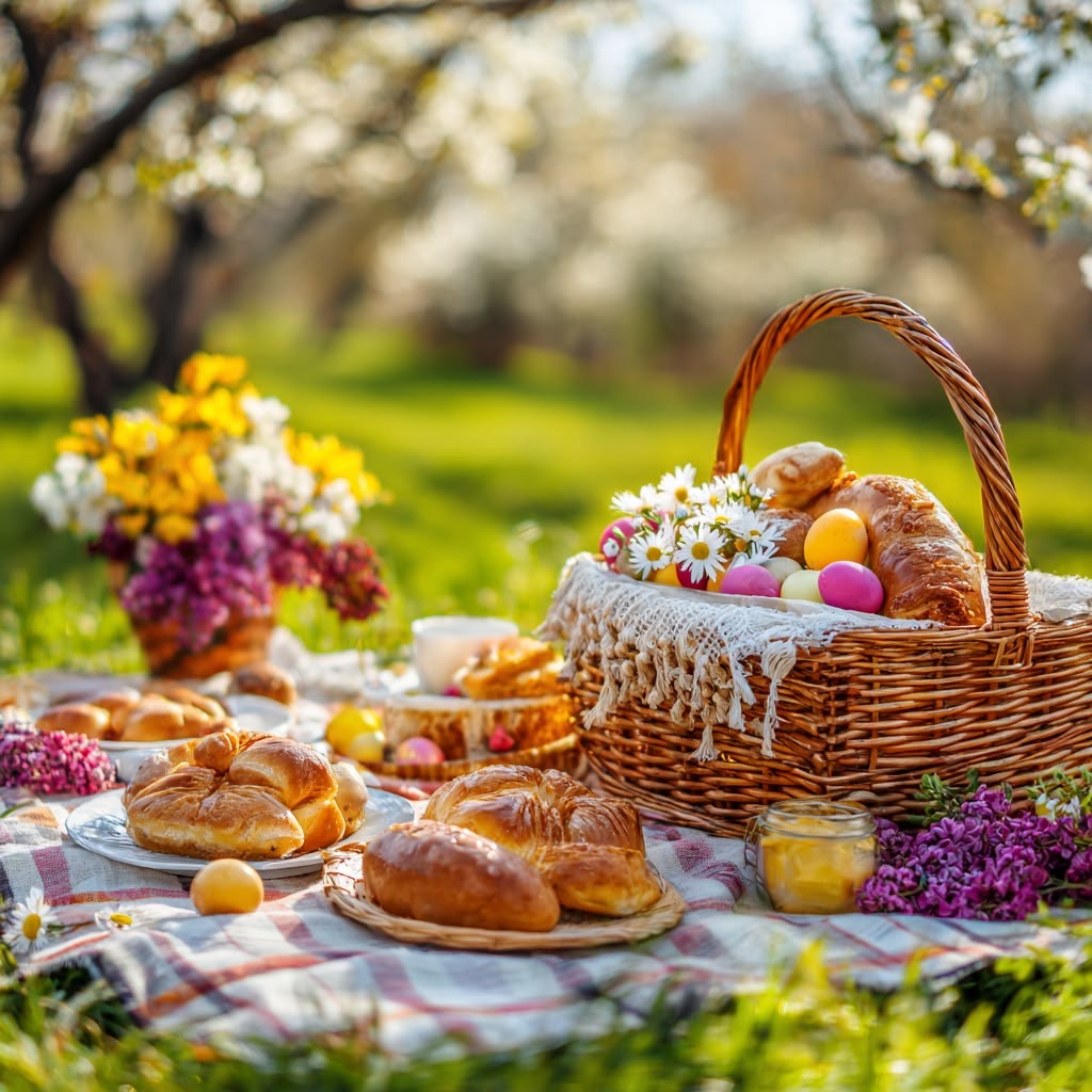 Easter Picnic Basket