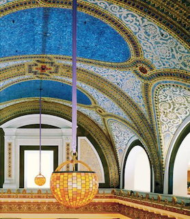 Louis Comfort Tiffany Mosaic Ceiling